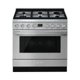 CPF9GPX - Piano de cuisson - 90 cm - Inox - SMEG - 1