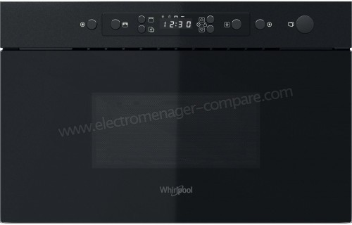 Four micro-ondes encastrable Whirlpool 22 L MBNA920B noir/noir