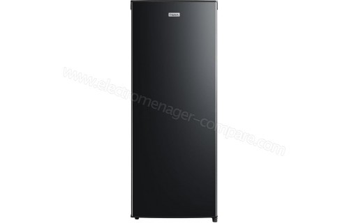 Réfrigérateur Armoire 230L net. Classe E. 4 clay verre, Noir.RA235NE