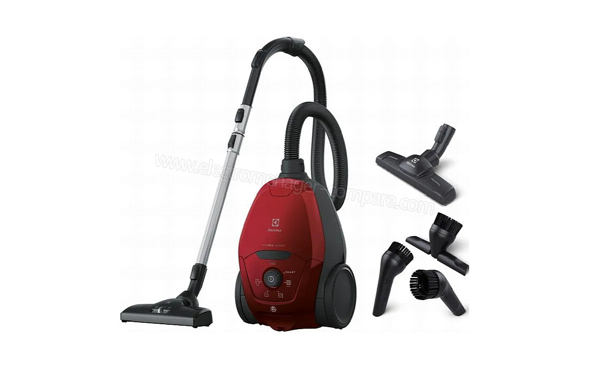 ASPIRATEUR TRAINEAU FILAIRE SANS SAC ELECTROLUX PureSound 3.5 Litres 57dB PD82-4CR