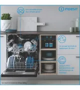 LAVE VAISSELLE INT 13cv NOIR INDESIT - 3