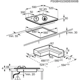 Table de cuisson Induction ELECTROLUX - KDI640723K - 6