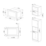 Micro-ondes Gril SMEG - FMI025BFR - 6