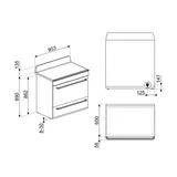 Centre de cuisson 110 cm SMEG - TR4110IP2 - 5