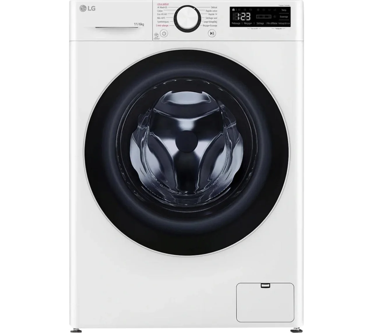 Lavante-séchante LG | 11/6kg | 68L | Steam™