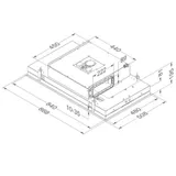 Hotte de plafond NOVY - 6812 - 4