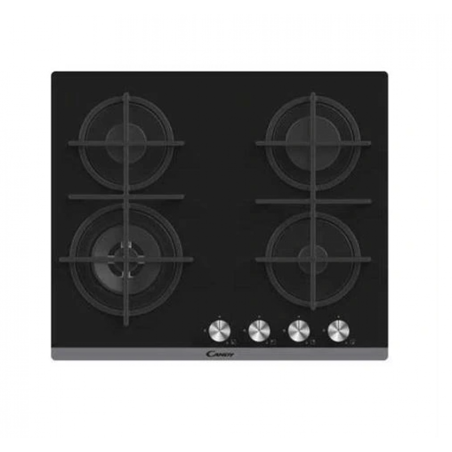 Table de cuisson Gaz CANDY - CVG6BF4WEB