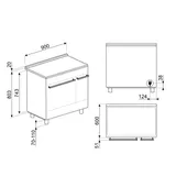Centre de cuisson 90 cm SMEG - C92IPN2 - 7