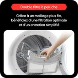 Sèche-linge Condenseur LG - RH9B15WH - 5
