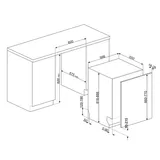 Lave-vaisselle 60 cm SMEG - STL342CSL - 5