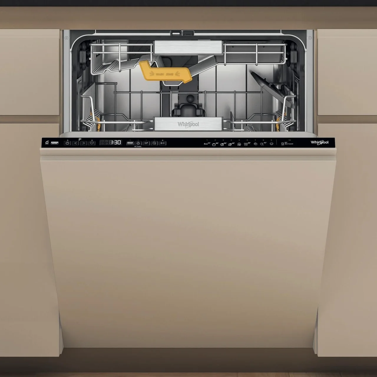 Lave vaisselle Encastrable Full 15 couverts WHIRLPOOL WH8IA15AM6LSC0