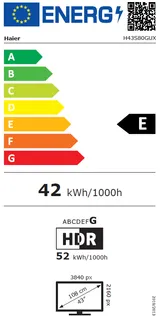 Téléviseur QLED 43' 108 cm HAIER H43S80GUX - 2