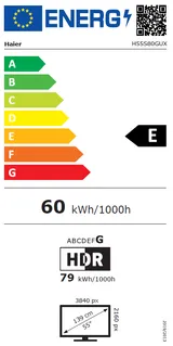 Téléviseur QLED 55' 139 cm HAIER H55S80GUX - 2